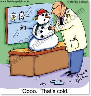 cold office cartoon
