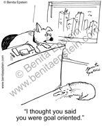business dog cartoon 1402