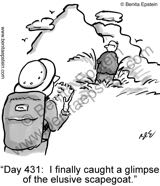 business scapegoat blame elusive cartoon 1022