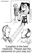 doctor laughter best medicine patient cartoon 1445