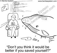 funny doctor cartoon psychiatrist whale md 1532