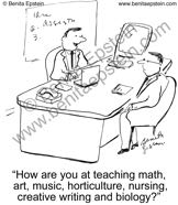 Funny college cartoons, university cartoons, education cartoons, for  lectures, seminars, books, newsletters, social media