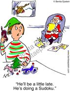 christmas holiday cartoon 1104 