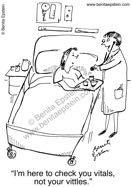 hospital cartoon patient vitals nurse 1531