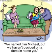 baby name domain name couple cartoon 1122
