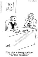 funny medical cartoon doctors office patient positive negative tests results 1585