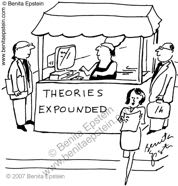 funny science scientist scientists research theory theories experiment experiments grant grants paper papers manuscript cartoons theories expounded cartoon 1606