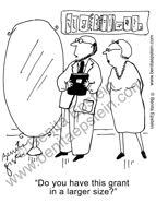 funny science scientist research grant university funds funding cartoons cartoon 1600