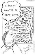 funny science scientist administration lecture research experiment journal reviews peer pressure agencies libraries seminars talks grants exams cartoons cartoon 1612